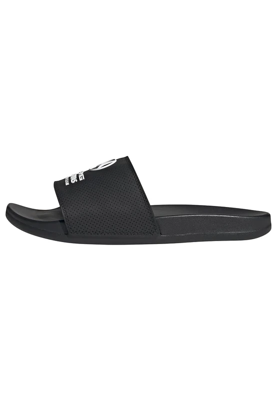 adidas Unisex MERCEDES - AMG PETRONAS FORMULA ONE TEAM ADILETTE COMFORT SLIDES, core black/core black/ftwr white, 4 UK