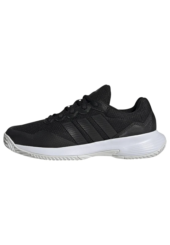 adidas Women's GAMECOURT 2 Tennis Shoes, core Black/core Black/FTWR White, 6.5 UK