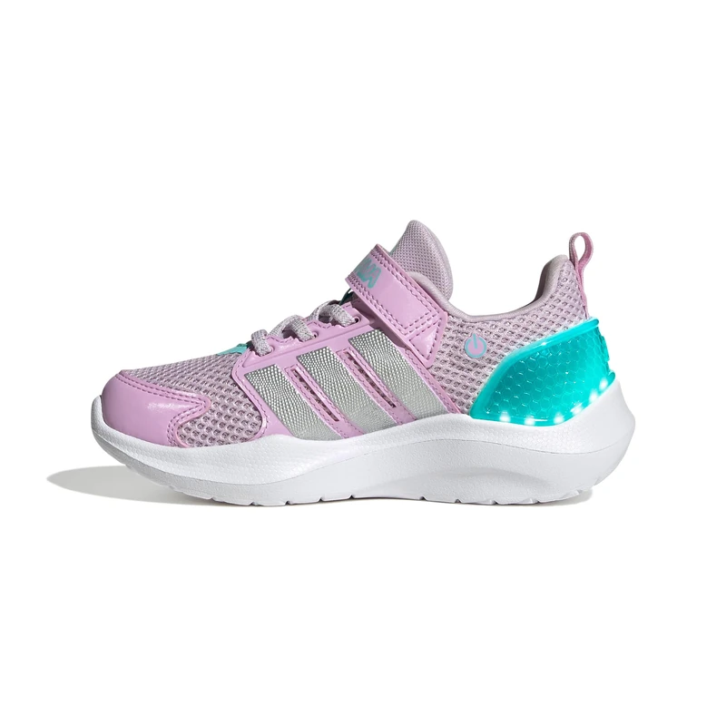 adidas Unisex Kids LIGHTORAMA Runner Shoes Children, ice Lavender/Silver met./Flash Aqua, 12 UK Child