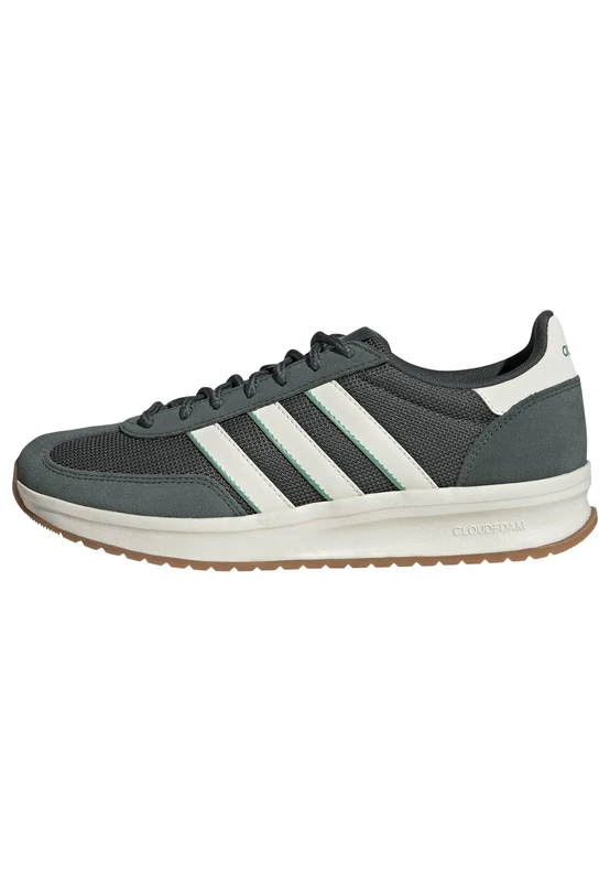 adidas Men's Run 70S 2.0 Shoes, Legend Ivy/Off White/semi Court Green, 7 UK