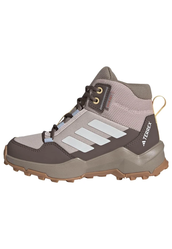 adidas Unisex Kids Terrex AX4R MID RAIN.RDY Hiking Shoes, Blush Pink/Off White/Ice Tangerine, 5 UK