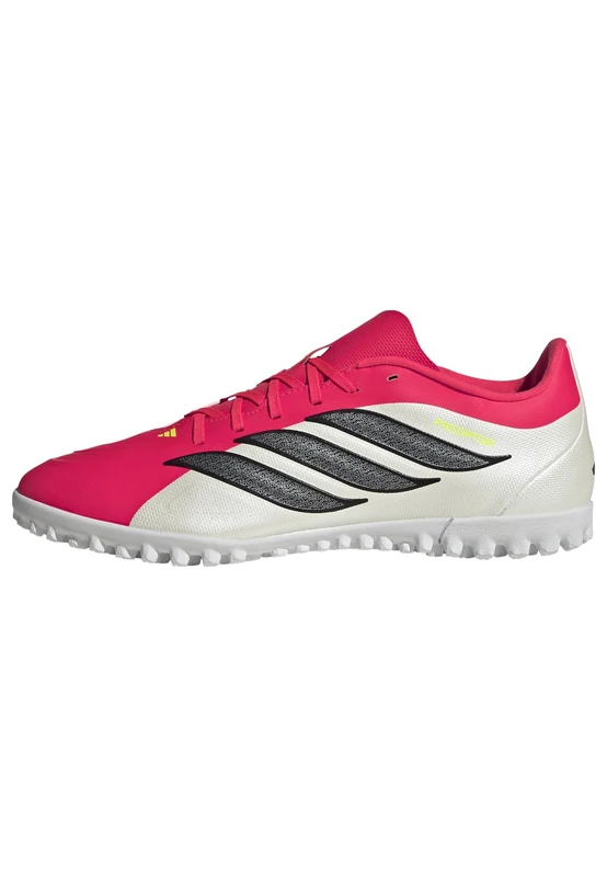 adidas Unisex Predator Club Turf Football Shoes, Lucid red/core Black/FTWR White, 12 UK