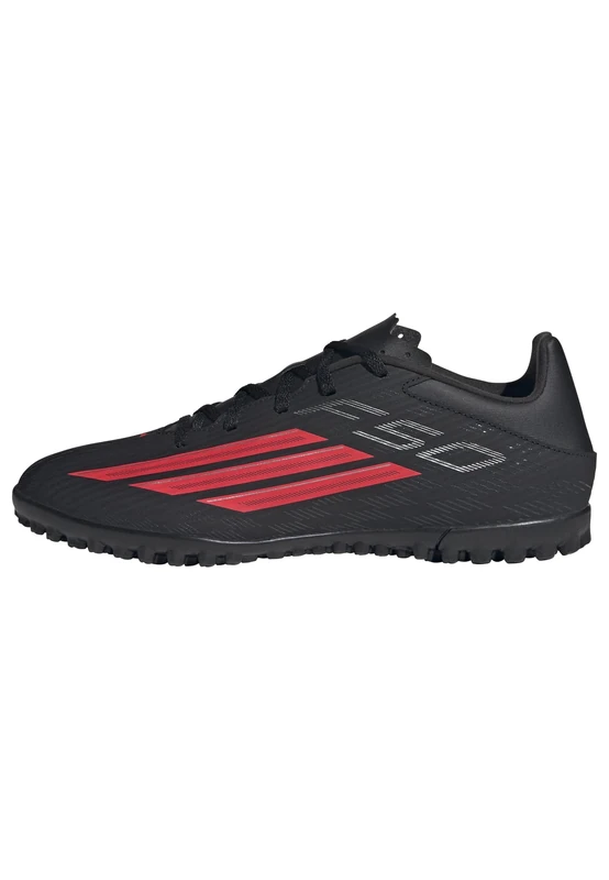 adidas Unisex F50 Club Turf Football Shoes, core Black/Lucid red/core Black, 10 UK