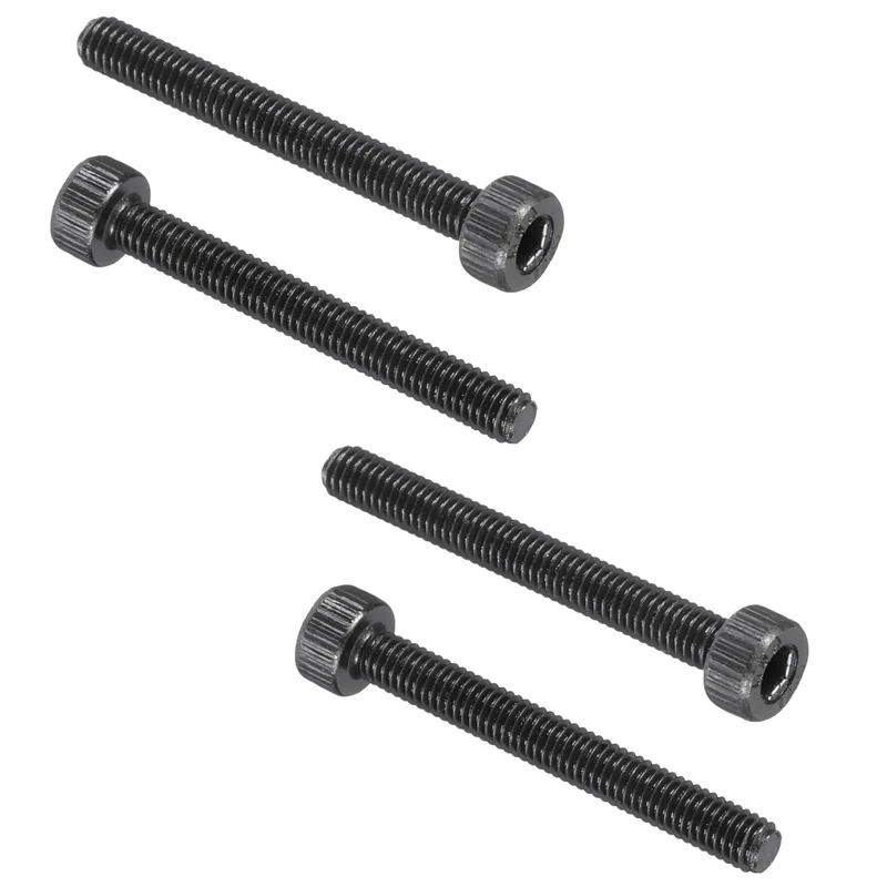 PATIKIL 100 Pcs M3 x 25 mm Hex Socket Head Cap Screws Bolts, 12.9 Grade Carbon Steel Socket Drive Screws, Black Oxide, Full Threads