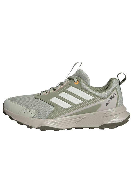 adidas Women's Terrex Tracefinder 2 Trail Running Shoes, Halo Green/Off White/Lucid Tangerine, 3.5 UK