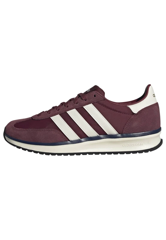 adidas Men's Run 70S 2.0 Shoes, Shadow red/Off White/Dark Blue, 7 UK