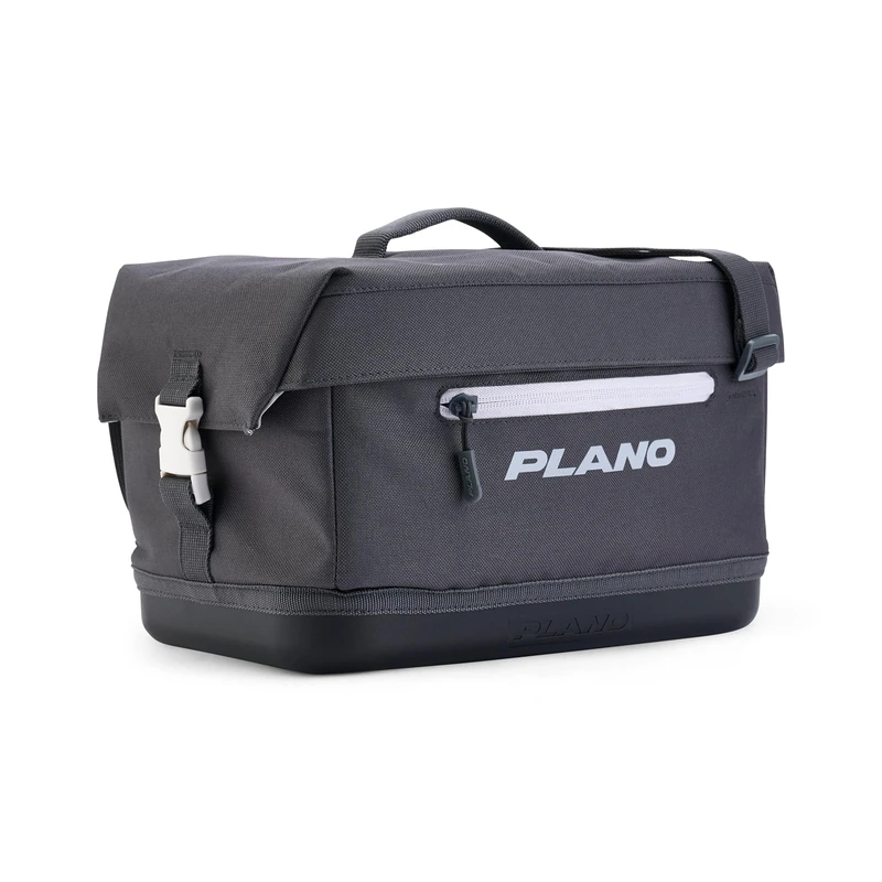 Plano Weekend SoftSider 3500 Tackle Bag | Waterproof Molded Base | Large Main Compartment | Quick Access Slip Pockets | Die Cut Tool Sleeves | Daisy Chain Gear Attachment | Includes 2 StowAways | 3600