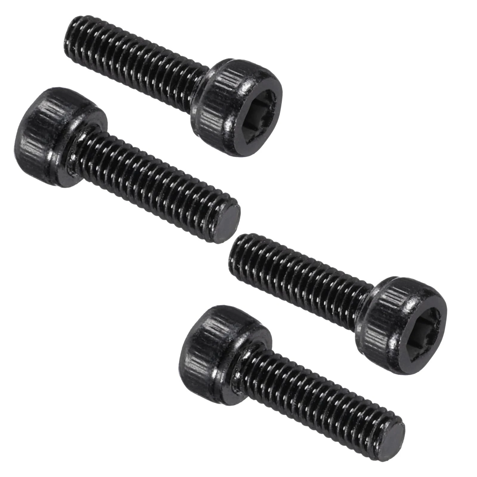 PATIKIL 100 Pcs M3 x 10 mm Hex Socket Head Cap Screws Bolts, 12.9 Grade Carbon Steel Socket Drive Screws, Black Oxide, Full Threads