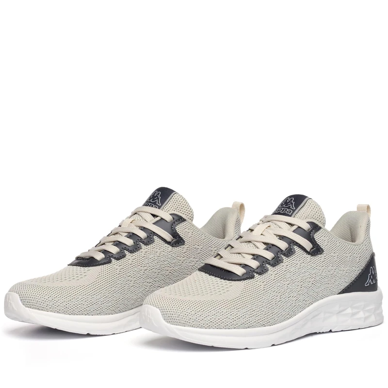 Kappa Men's Logo ROSTIE Athletic Shoes, Grey LT-Grey Shadow, 7 UK