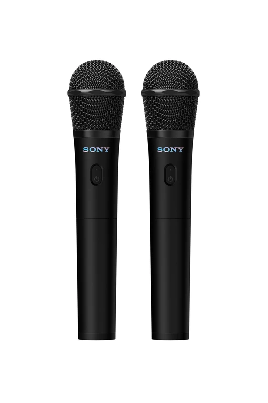 Sony ULTMIC1 - Wireless Microphone Set with 2 Mics and Receiver, Advanced Noise Reduction, Duet Assist, 20hr Battery, Shockproof, Perfect for ULT POWER SOUND series – Black