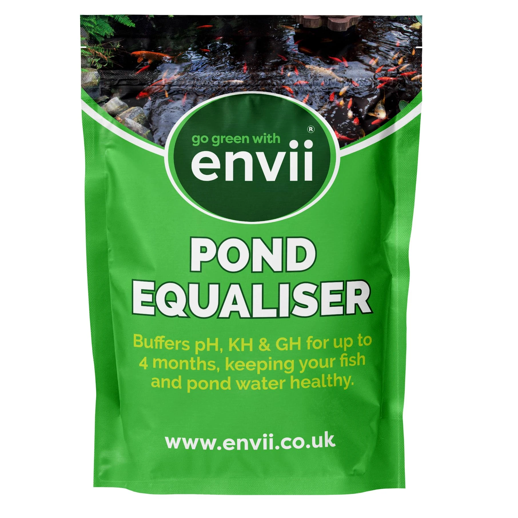 Envii Pond Equaliser - Instantly Creates and Stabalises Safe pH, KH and GH Levels to Make Perfect Pond Environment (2kg)
