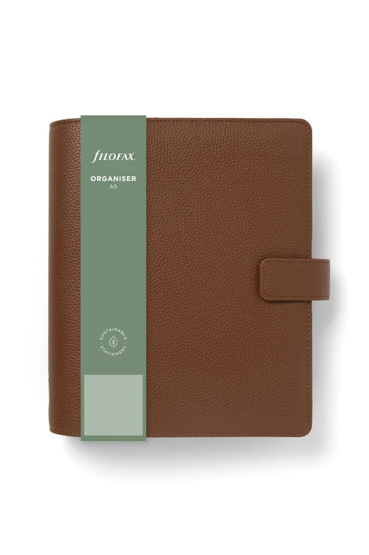 Filofax A5 Camden Organiser - Mocha - Image 1