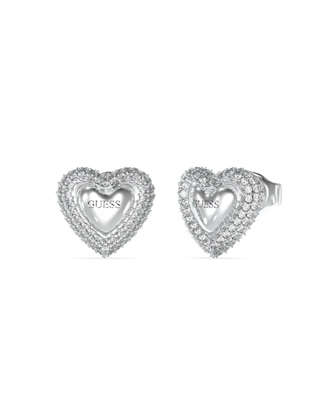 PENDIENTE GUESS - BELOVED Color: Plata
