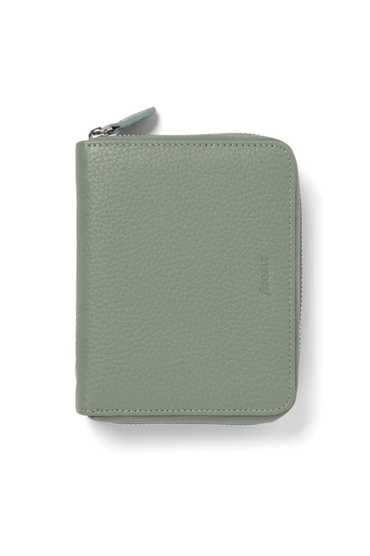 Filofax Pocket Compact Zip Norfolk organiser - Sage