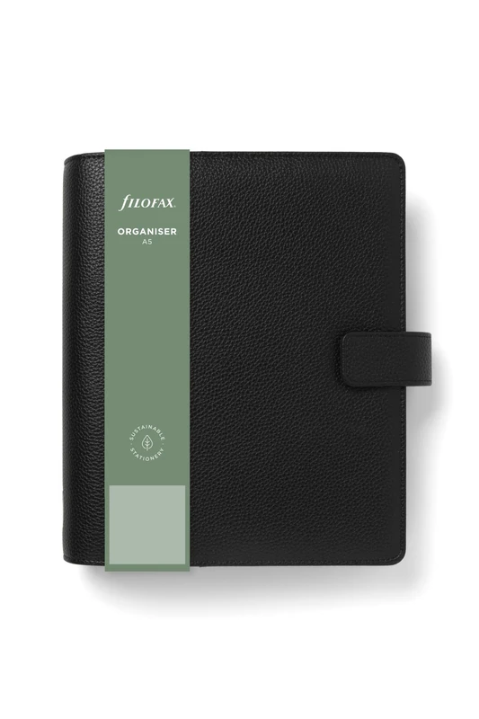 Filofax A5 Camden Organiser - Black - Image 1