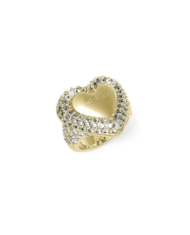 ANILLO GUESS - BELOVED Color: Oro/Size: 54,00