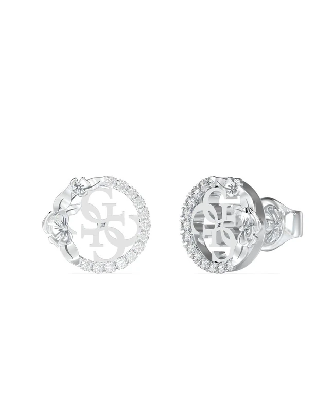 PENDIENTE GUESS - 4LOVE Color: Plata
