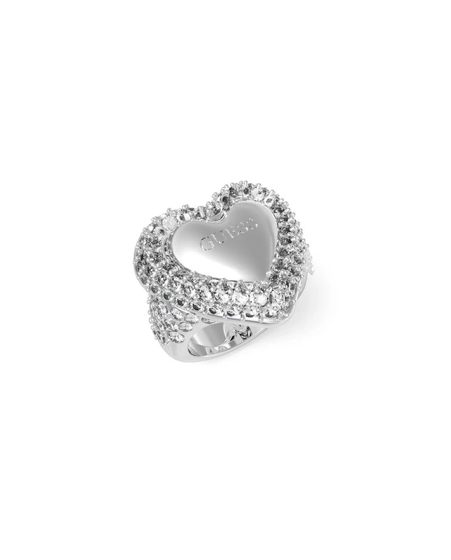 ANILLO GUESS - BELOVED Color: Plata/Size: 54,00