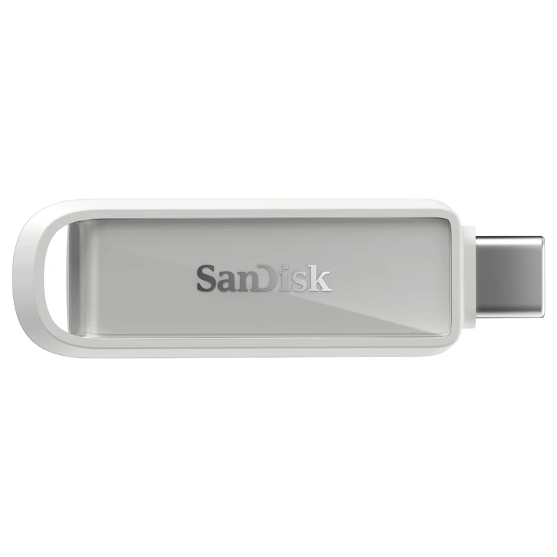 SANDISK Phone Drive for USB Type-C devices 64GB (for smartphones, tablets, and computers, speeds up to 150MB/s, Auto Backup, Data Recovery) - Arctic White