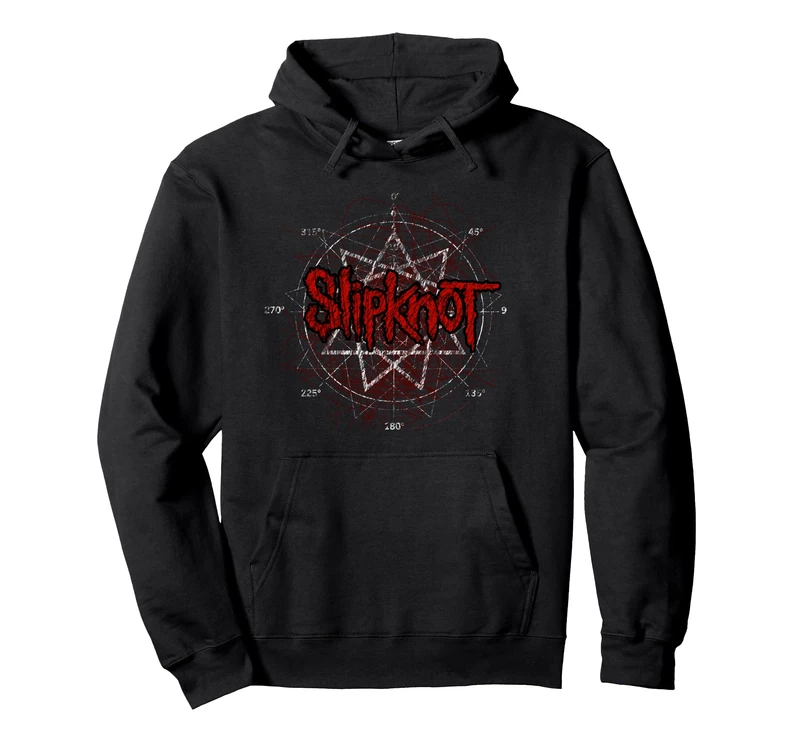 Slipknot Scribble Star Logo Pullover Hoodie