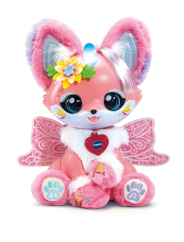 VTech Magical Makeover Fairy Fox, Interactive & Musical Toy with Sensory Features, Includes Fun Songs and 5 Games, Imaginative & Creative Play, Suitable for 3, 4, 5+ Years, English Version