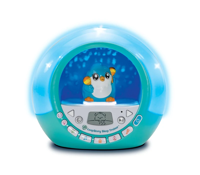 LeapStory Sleep Trainer, 60+ Soothing Stories & Songs, Record Your Own Stories, Includes Mood Lights & Animations, 3 Animal Companions, Suitable for Children Ages 3, 4, 5+ Years, English Version - Image 1