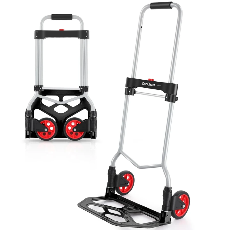 Aluminium Folding Hand Truck for Industrial and Household Maximum Load 100 kg