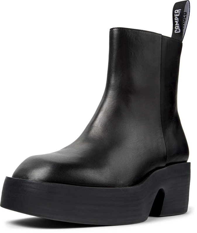 Camper Women's Billie K400754 Zip Bootie, Black 002, 39 EU, Black 002, 6 UK - Image 1