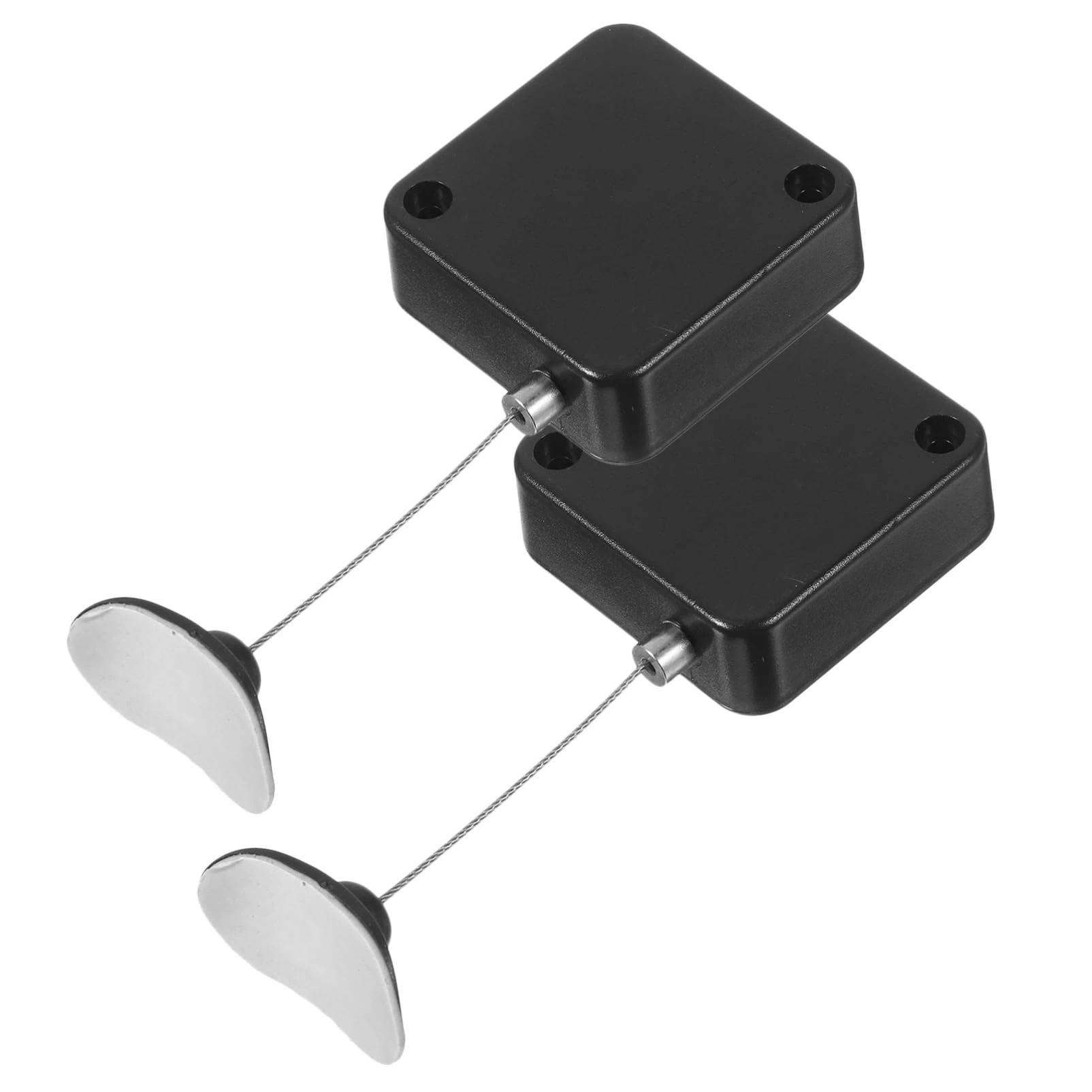 OSALADI 2pcs Retractable Remote Control Tether with Adjustable Locking Leash Length Clasp Remote Security Lock Remotes Rescue for Tv Remotes Gaming Controller