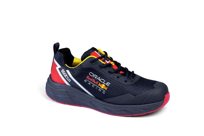 Sparco Unisex Milton Healthcare Shoe, Blu Navy Rosso, 12 UK - Image 1