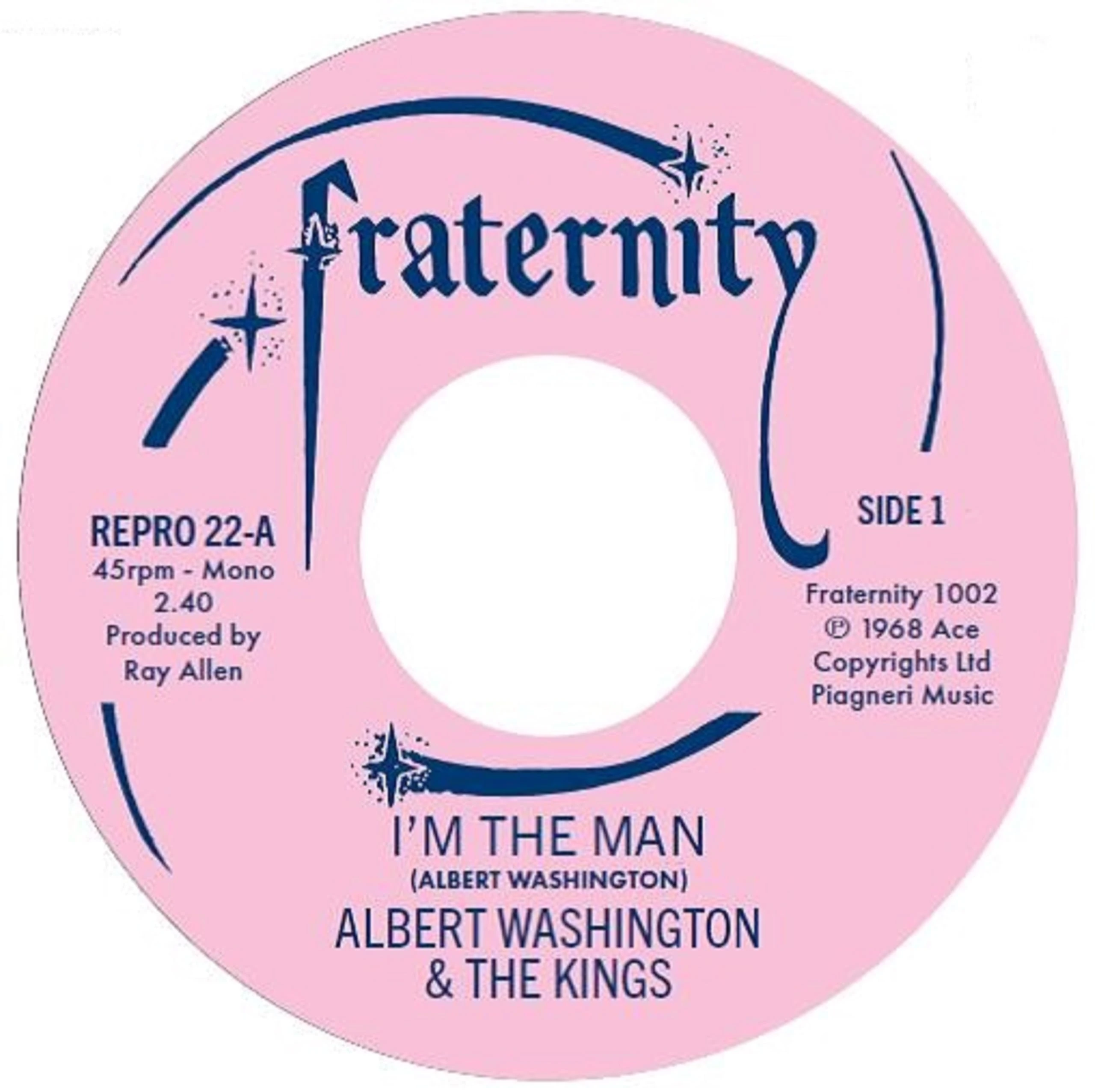 Albert Washington - I'm The Man / Case Of The Blues [VINYL]