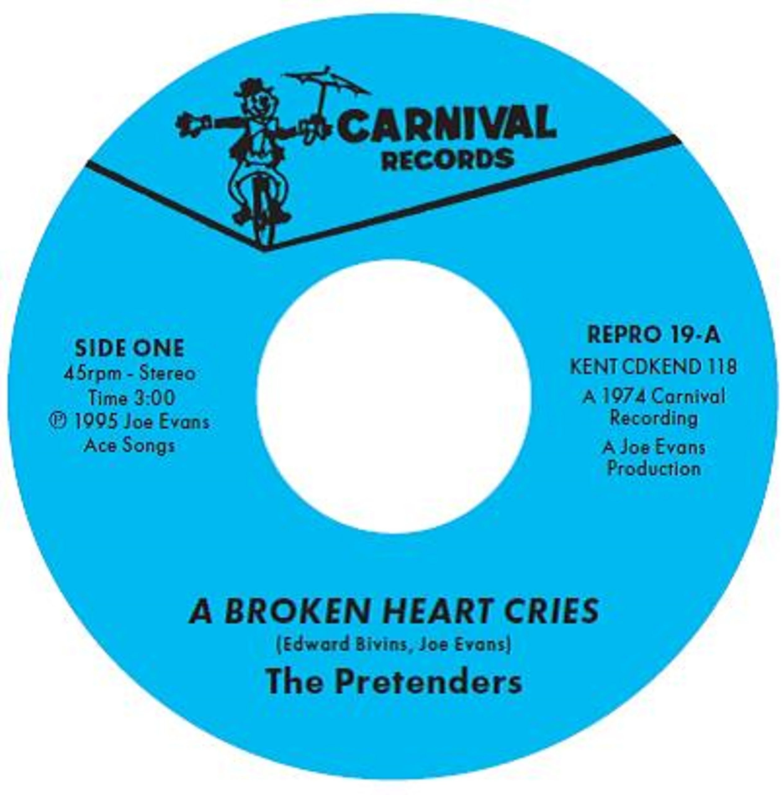 The Pretenders - A Broken Heart Cries / For The Rest Of My Days [VINYL]