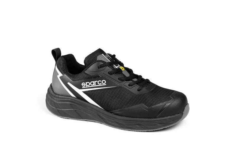 Sparco Milton Unisex Adult Safety Shoes, Black Dark Grey, 9 UK