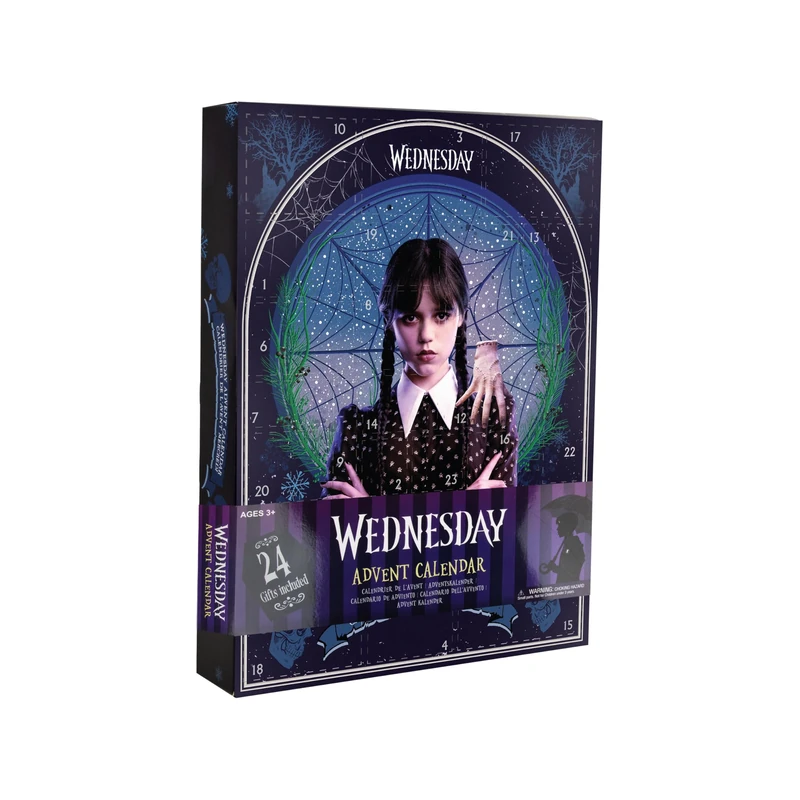 WEDNESDAY CINEREPLICAS – Wednesday Addams Advent Calendar 2025 – Official License