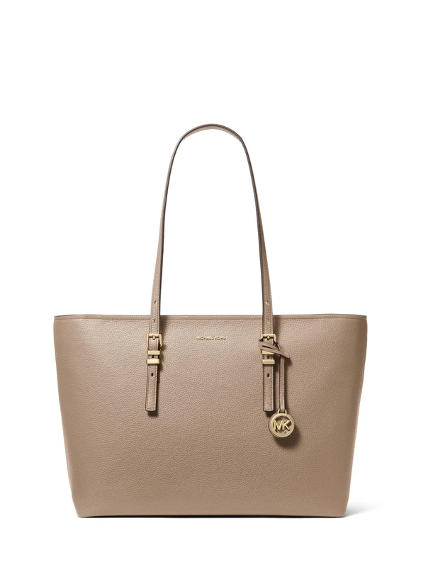 Michael Kors Quinn Pebbled Leather Tote Bag - Birch