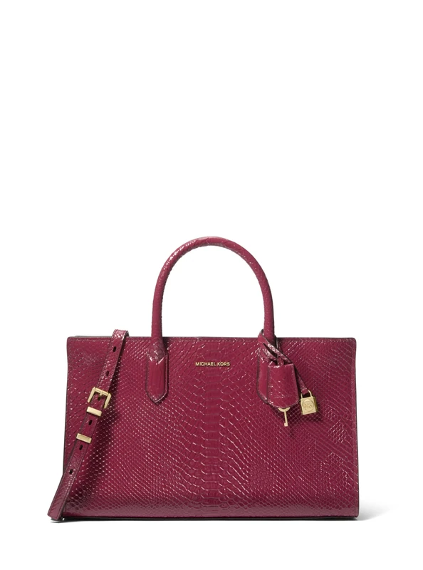 Michael Kors MD EW SATCHEL MULBERRY