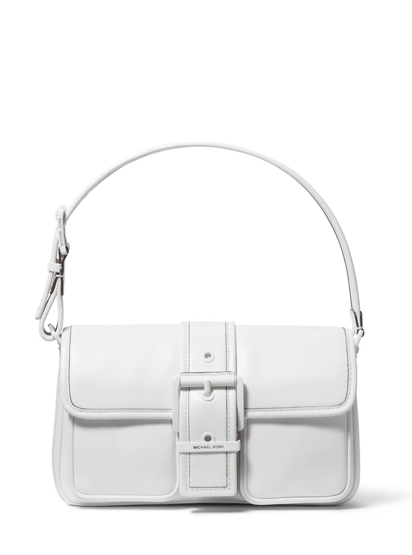 Michael Kors MD SHLDR OPTIC WHITE - Elegant Shoulder Bag