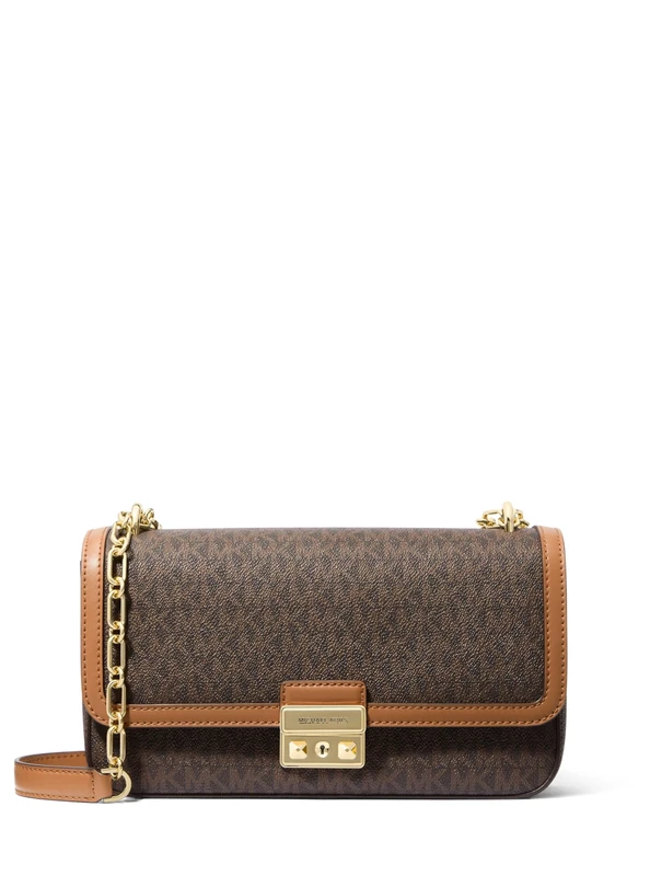 Michael Kors TRIBECA Large Crossbody Bag with Distinctive Logo