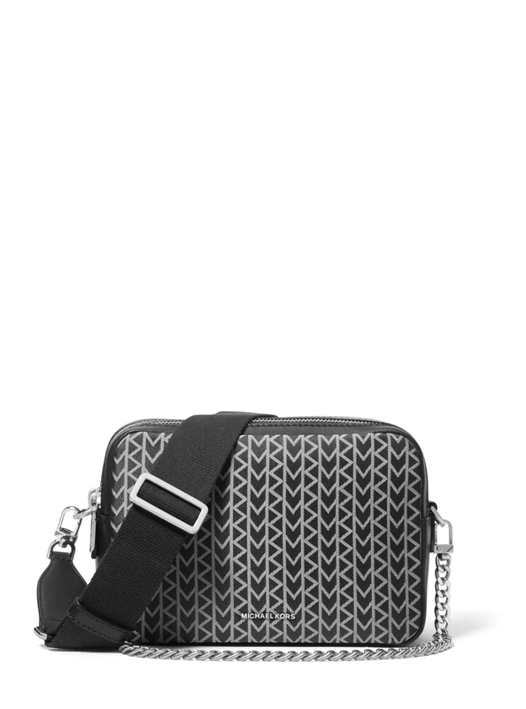 Michael Kors MD DBLZP CHN Camera Xbody Bag - Logoed Canvas