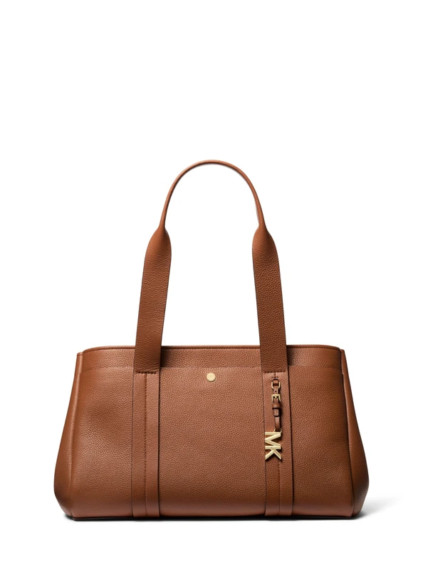 Michael Kors LG EW TOTE LUGGAGE - Hammered Leather Tote Bag