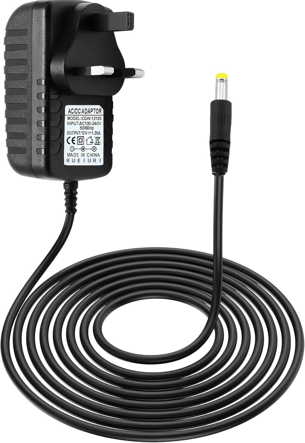 15W Echo Dot Power Supply, Charger for Alexa Echo Dot (3rd / 4th / 5th) Gen Dot with Clock Dot Kids Edition Echo Show 5 (1st & 2nd Gen) Echo Spot Echo Pop Fire TV Cube Power Cord