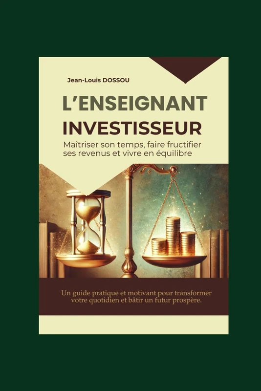 L'Enseignant Investisseur: Stratégies pour Équilibrer Temps et Finance (L’ARCHITECTURE D’UNE VIE RÉUSSIE)