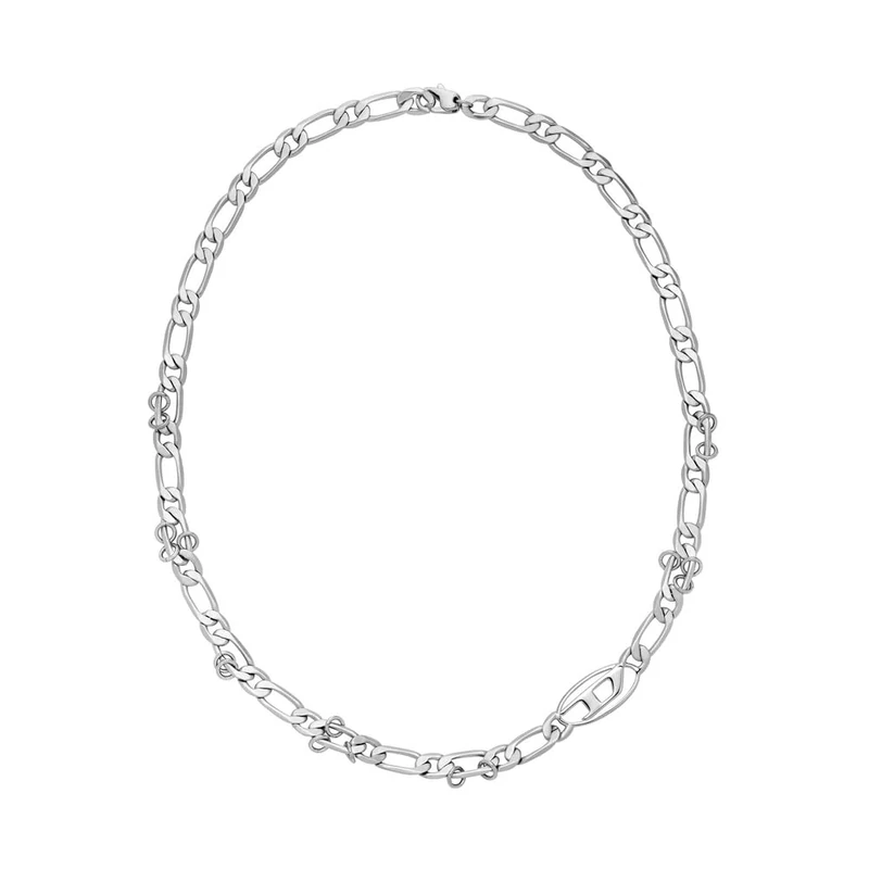 Diesel Men's Stainless Steel with lobster clasp closure Chain necklace