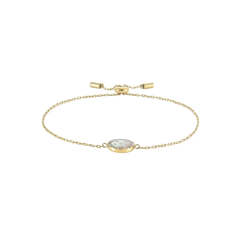 Fossil Women's Stainless Steel or brass with slider closure bracelet