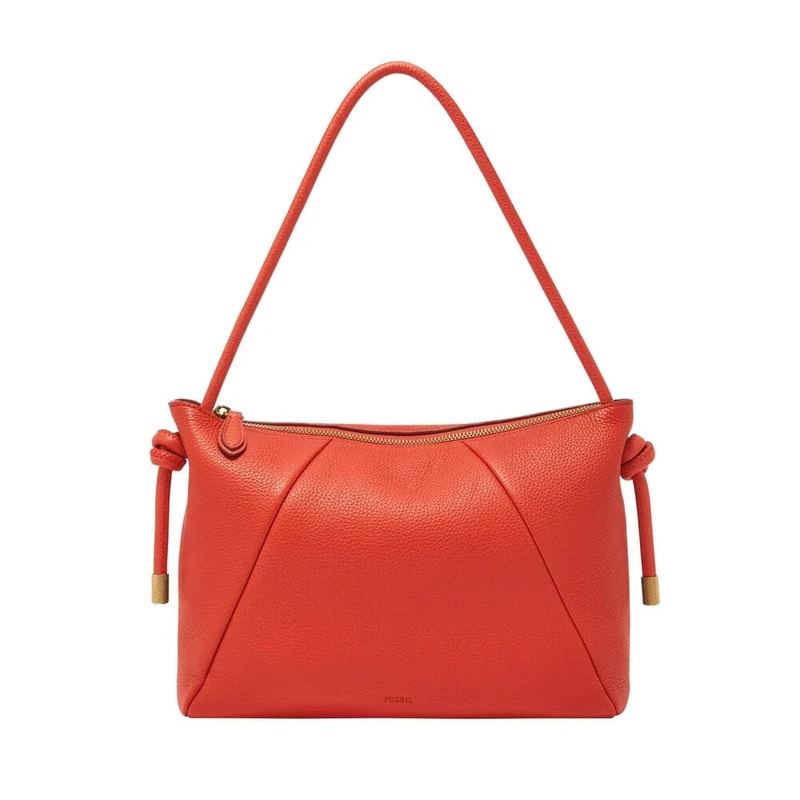 FOSSIL Women's Willa Shoulder Bag, Candy red