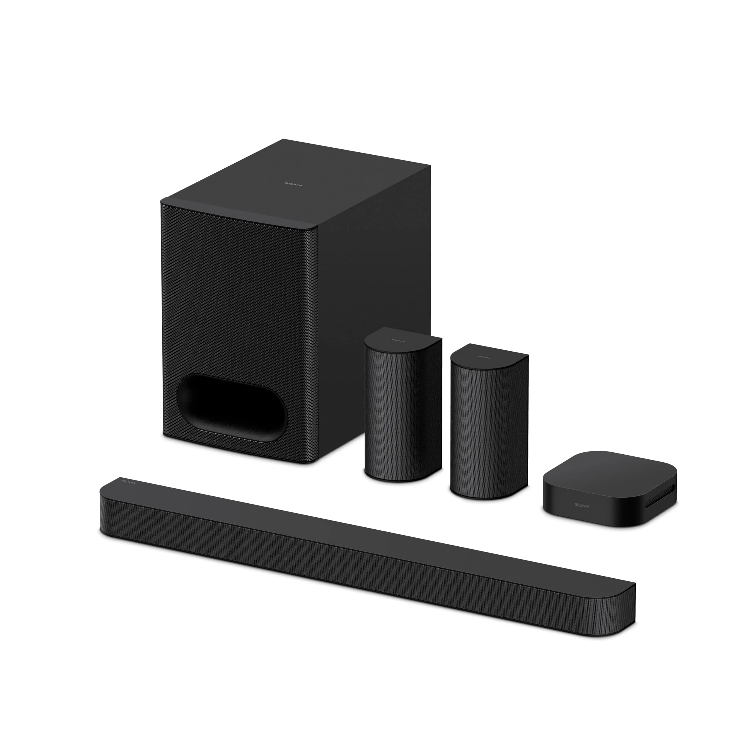 Sony BRAVIA Theatre System 6 – 5.1ch surround sound, 1000W, Soundbar, rear speakers & subwoofer included, Dolby Atmos, DTS:X, AI Voice Zoom 3, Bluetooth, DSEE, Multi Stereo Party Mode, Easy control