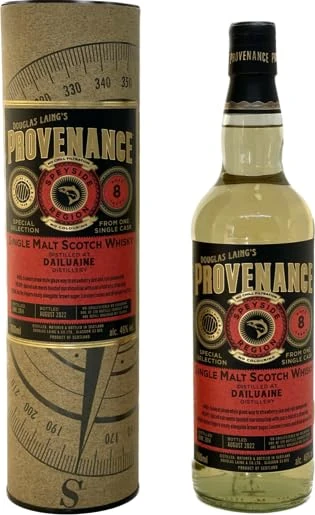 PROVENANCE, DAILUAINE, 2014, 8 YEARS OLD, 70CL, 46.0% ALC./VOL. - Image 1