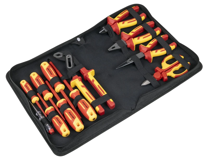 Sealey Premier Screwdriver, Pliers & Scissor Set 12pc - VDE Approved - AK83463