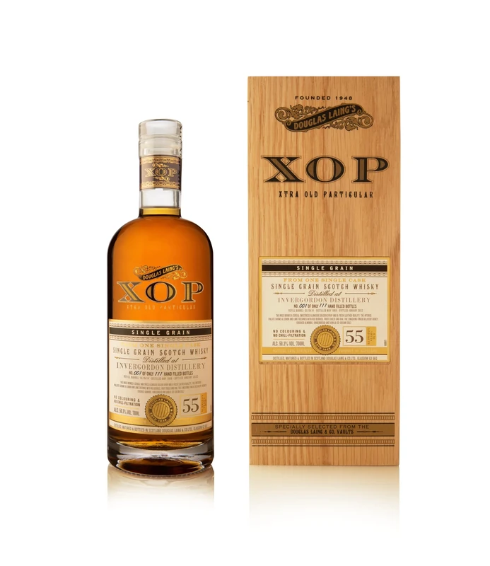 XOP - XTRA OLD PARTICULAR, INVERGORDON, 1966, 55 YEARS OLD, 70CL, 50.3% ALC/VOL.