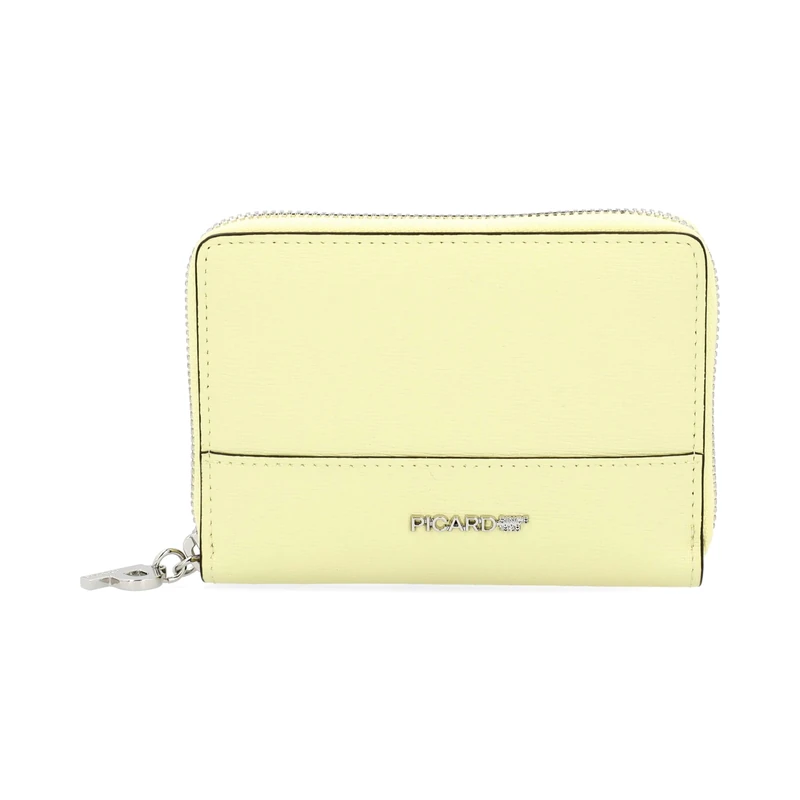 Picard Women's Superstar Multicolour Genuine Leather Medium Purse with Zip Everyday, Limoncello, One Size, Casual